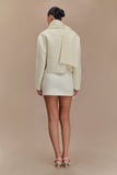 Bree Scarf And Jacket - Ivory