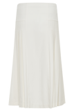 Brigette Pleated Midi Skirt - Ivory