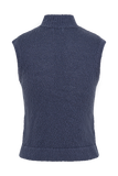 Azalea Sleeveless Knit Top - Steel