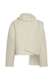 Bree Scarf And Jacket - Ivory