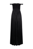 Coco Dropped Waist Maxi Dress - Black