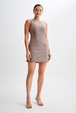 Angela Suiting Mini Dress - Coco