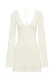 Jayda Knit Mini Dress - Ivory