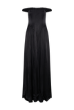Coco Dropped Waist Maxi Dress - Black